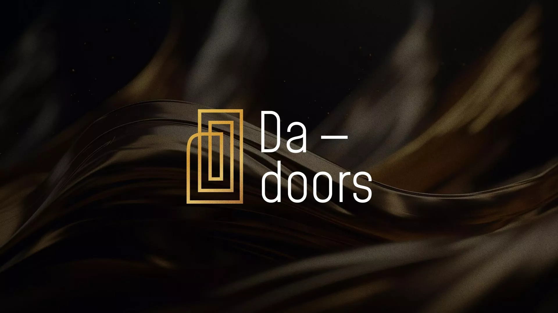 Разработка логотипа для компании «DA-DOORS» в Дубовке